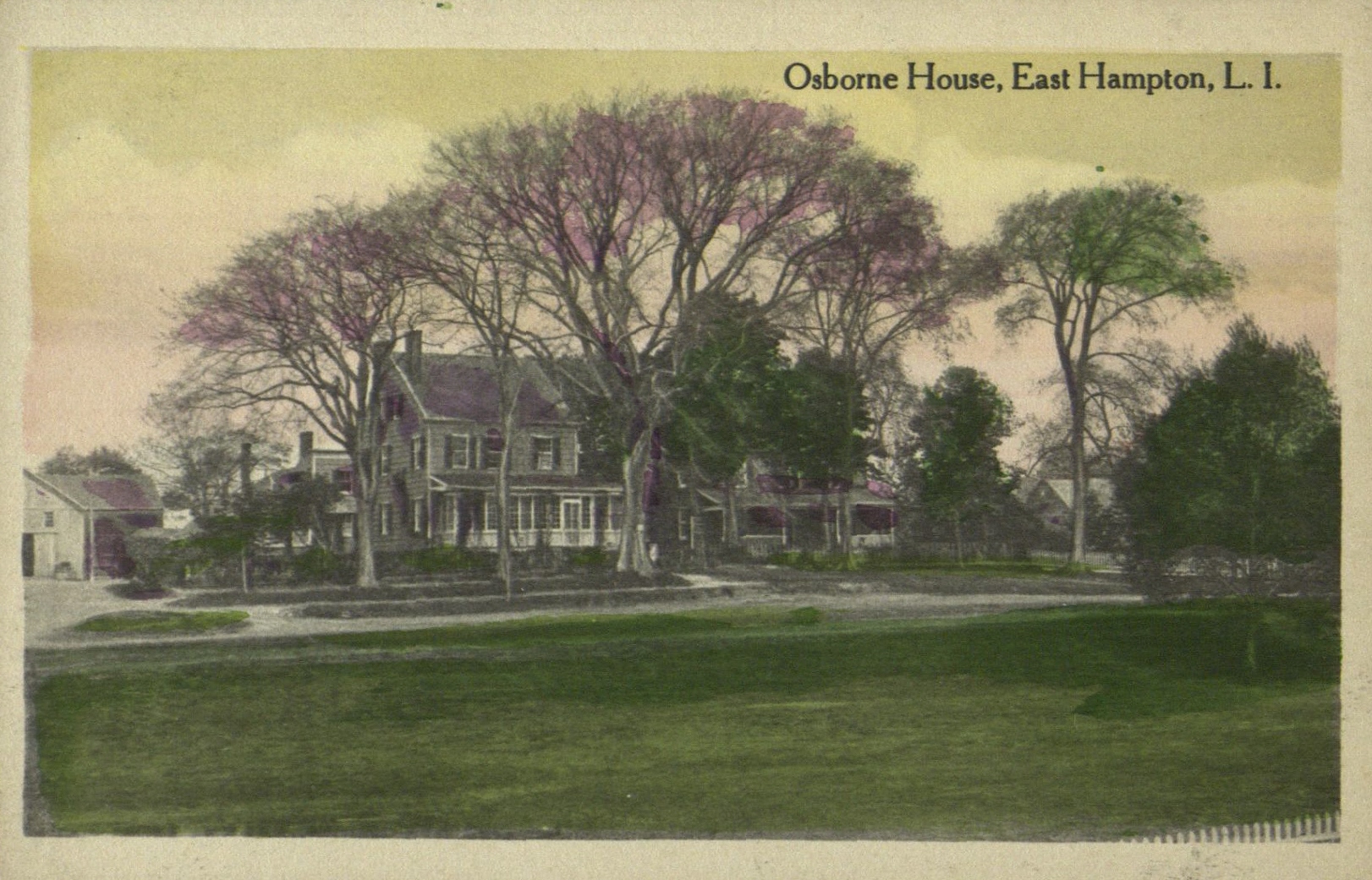 Osborne House, East Hampton, L.I. postcard image